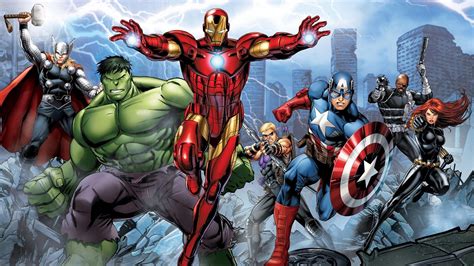2560x1440 Marvels Avengers Assemble Comic 1440p Resolution Wallpaper
