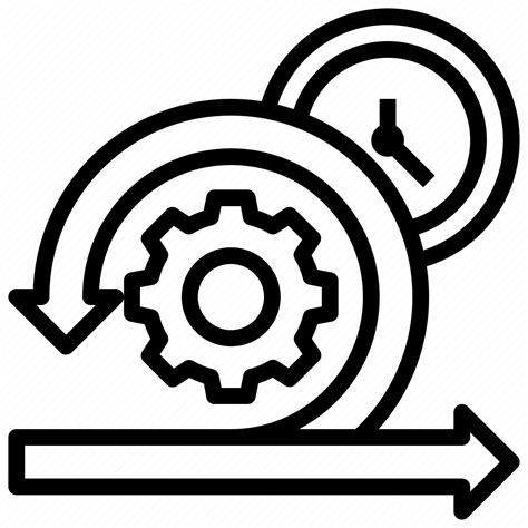 Scrum Agile Sprint Strategy Gear Icon Download On Iconfinder