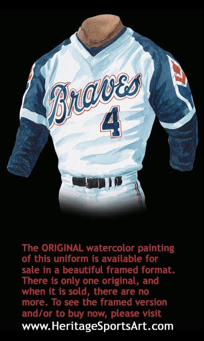 His name was a variation on the phrase knock a homer. played by. Atlanta Braves Uniform and Team History | Heritage Uniforms and Jerseys