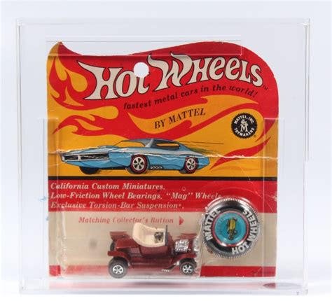 1967 Mattel Hot Wheels Redline Carded Vehicle Hot Heap
