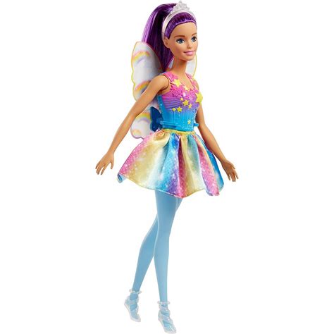 Mattel Barbie Dreamtopia Fairy Doll Purple Fjc84 Fjc85 Toys Shopgr