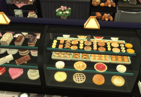 Bakery Custom Content For Sims 4 Gtw By Judy Free Download Objects