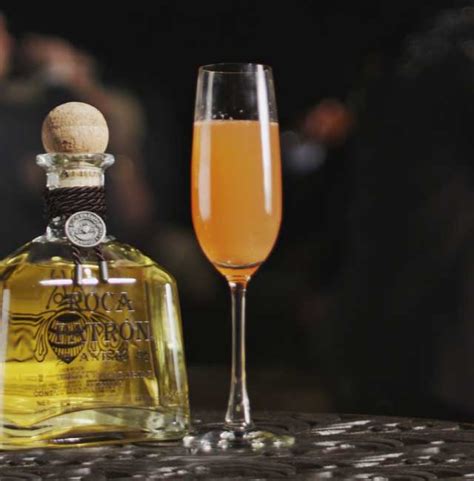 Sparkling Resolution Cocktail Recipe Patrón Tequila