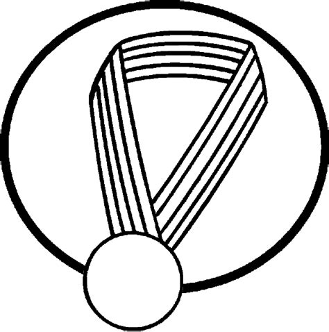 Olympic Medal Coloring Page Coloring Home
