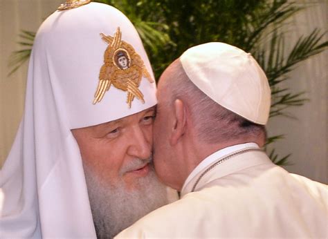 El Papa Y El Patriarca Ruso Llaman A Restablecer Unidad Del Cristianismo