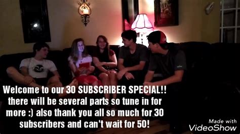 truth or dare 30 subscriber special part 1 youtube