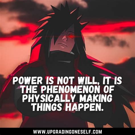 Madara Uchiha Quotes 1 Upgrading Oneself