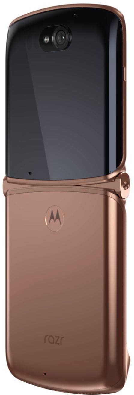 Motorola Moto Razr 2020 5g Unlocked Blush Gold Pajs0010us Best Buy