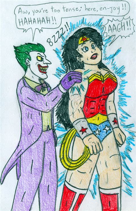 Wonder Woman Vs Joker 1 By Jose Ramiro On Deviantart