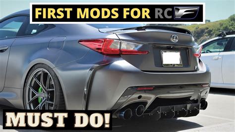 Lexus Rcf 5 Must Do Mods That Will Change Your Rcf Youtube