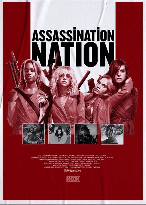 Assassination Nation 2018 953 X 1344 Rmovieposterporn