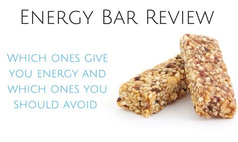 There are so many protein and energy bars out there, it's hard to pick which one is right for you. Energy Bar Review - The Best Energy Bars to Keep You ...
