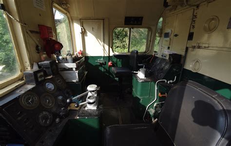 Imgp9336 Interior Of The Cab Of Class 20 Diesel Locomotive Flickr