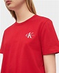 Camiseta de algodón de mujer Calvin Klein Jeans con logo · Calvin Klein ...