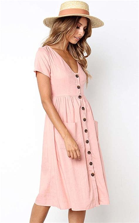 31 Light Summer Dresses That Are Like Built In Ac Light Summer Dresses Short Sleeve Dresses