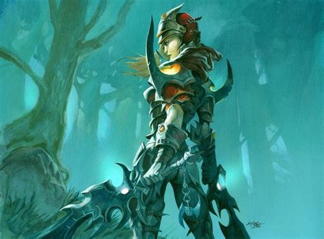 The Art Of Jesper Ejsing World Of Warcraft Warcraft Art Female Knight