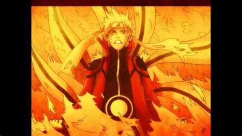 Naruto erased the nine tails' hatred , nine tails gives naruto power, naruto vs five tailed beast. Drawing Uzumaki Naruto's Enhanced Nine-Tails Chakara Mode ...