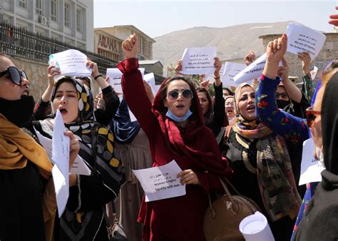 Women Stage Protest In Taliban Controlled Kabul Orange County Register