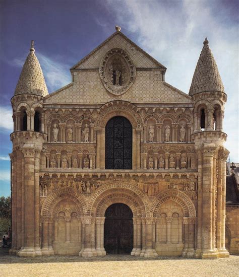 Igreja Notre-dame La Grande De Poitiers França