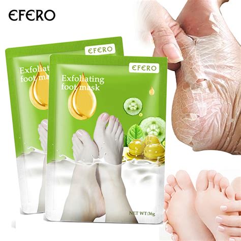 10pair Efero Foot Mask Peeling Smooth Exfoliation For Feet Care Spa Socks For Pedicure