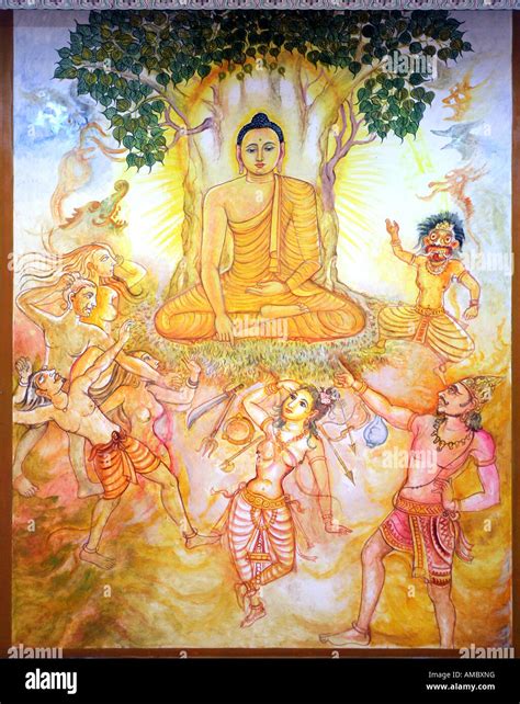 Buddha Under Bodhi Tree Hi Res Stock Photography And Images Alamy