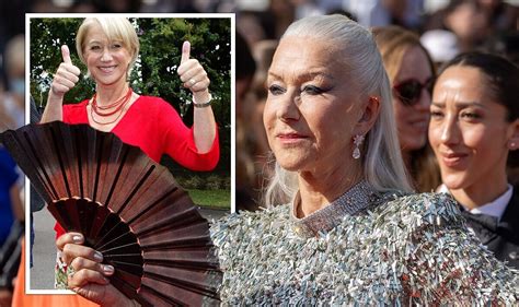 helen mirren 77 big believer of canadian air force women s exercise regime to stay fit