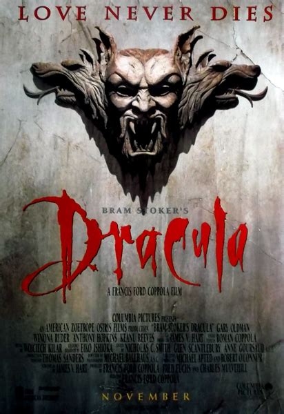Dracula Poster Love Never Dies Bram Stoker Film Luisposter