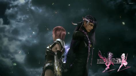 Lightning And Caius Final Fantasy Xiii 2 3 Wallpaper Game