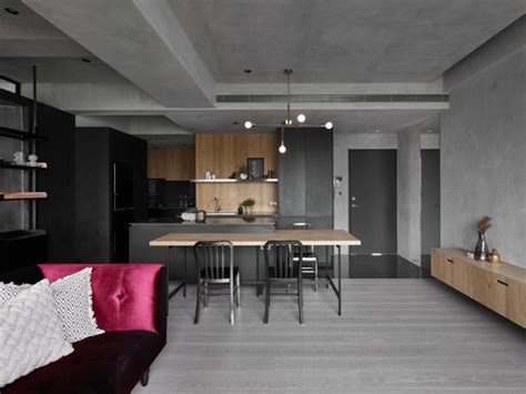 Kc Design Studio Designs A Moody Black Apartment For A Single Person