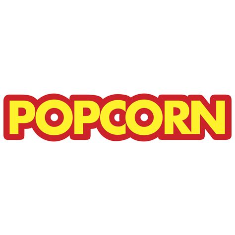 Printable Popcorn Logo Printable Templates