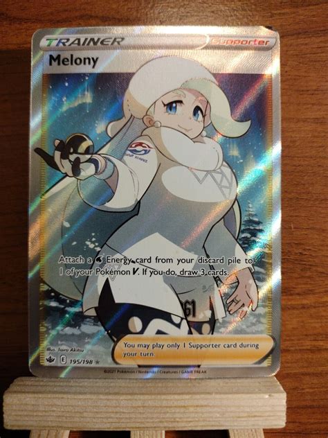 Pokemon Tcg Melony Full Art Rare Trainer Ebay