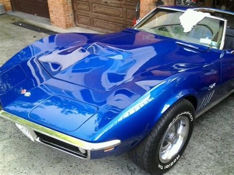 69 Corvette Stingray Pearl Blue 4 Speed For Sale Chevrolet Corvette
