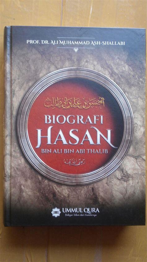 Buku Biografi Hasan Bin Ali Bin Abi Thalib