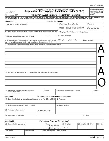 11 911 Form Free To Edit Download And Print Cocodoc