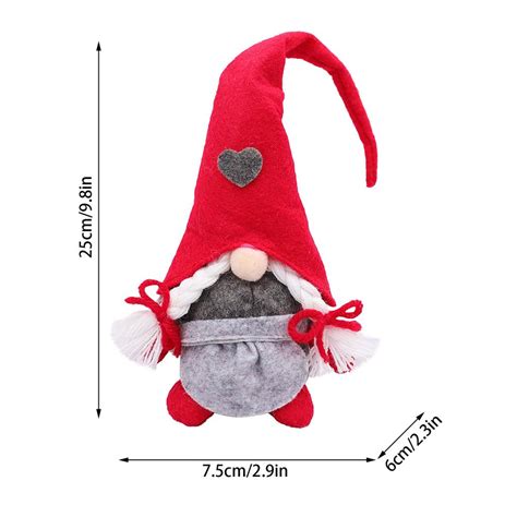 buy love faceless doll rudolph dwarf window decorations holiday ts at affordable prices