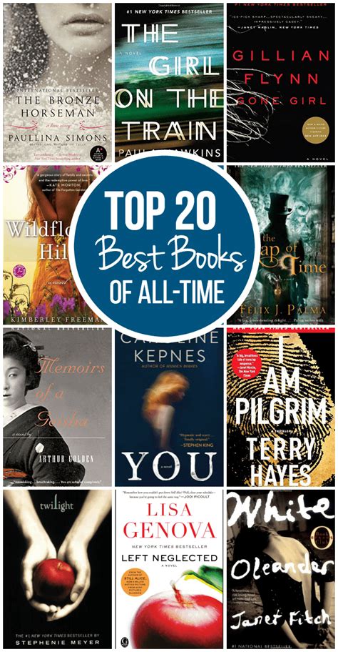 Here are 100 books to read before you die. Top 20 Best Books of All-Time - Simply Stacie