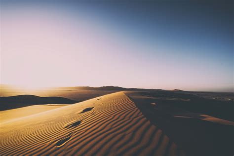 Sun Nature Desert Dune Landscape Sand Sky Wallpaper Nature And