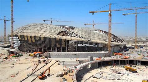 Zaha Hadid Designed Stadium In Qatar Nears Completion Ahead Of 2022