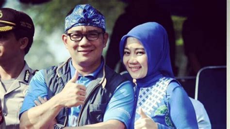 Istri Cantik Ridwan Kamil Ternyata Punya Pria Idaman Lain Ini Pengakuannya Tribun
