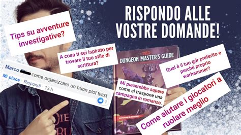 Rispondo Alle Vostre DOMANDE Q A YouTube