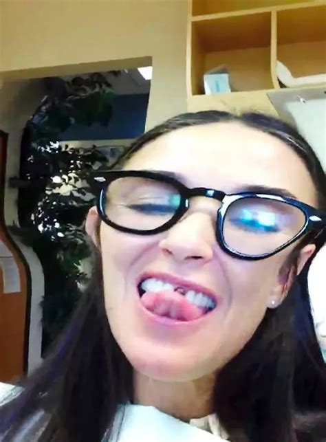 Demi Moore Reveals She Lost Two Front Teeth To Stress One Of The
