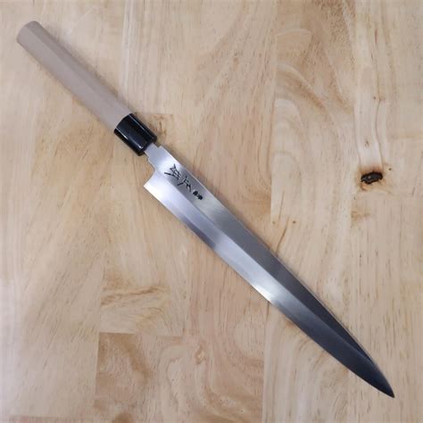 Japanese Yanagiba Knife Masamoto Sohonten Kasumi White Steel Se