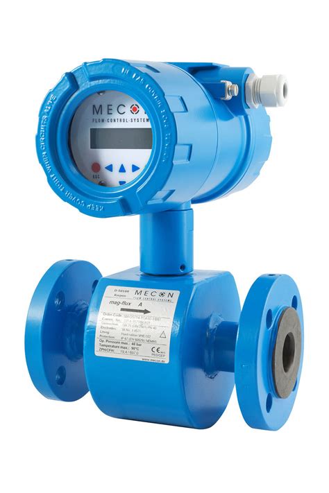 Water Flow Meter In Line Mag Flux A Mecon Gmbh