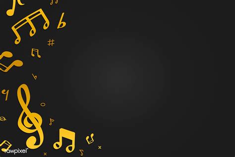 Musical Notes Background Free Stock Illustration 595881