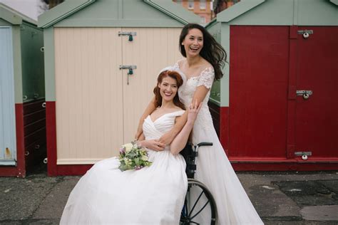 Jessica And Claudias Romantic Brighton Wedding Shoot