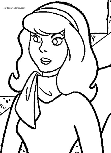 Hello and welcome to the sweet world of scooby doo coloring pages. Pin by Ryan Wilson on Daphne Blake | Scooby doo coloring ...