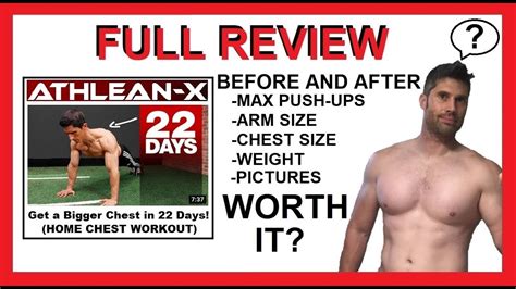 Full Review Of Athlean X 22 Day Pushup Home Chest Workout Pictures