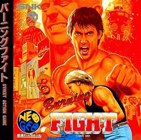 Burning Fight Snk Neo Geo Cd From Japan Ebay