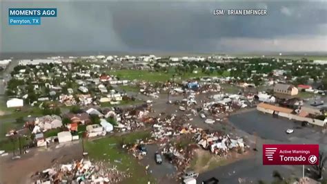 Storm Tracker Describes Tornado Damage In Perryton Tx Videos From