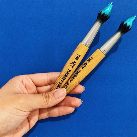 The Art Therapy Shop Paint Brush Pen Art Pens Artist Pens Etsy